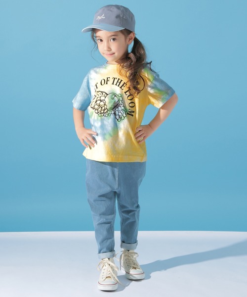 BAYFLOW（ベイフロー）の「【FRUIT OF THE LOOM(フルーツオブザルーム)】別注タイダイTee（Tシャツ/カットソー・キッズ・ピンク/イエロー・X-LARGE/LARGE/XX-LARGE/SMALL/MEDIUM）」の15枚目の写真