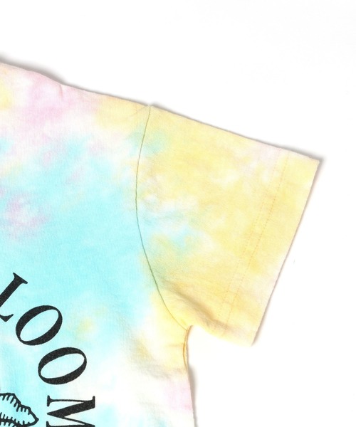 BAYFLOW（ベイフロー）の「【FRUIT OF THE LOOM(フルーツオブザルーム)】別注タイダイTee（Tシャツ/カットソー・キッズ・ピンク/イエロー・X-LARGE/LARGE/XX-LARGE/SMALL/MEDIUM）」の4枚目の写真