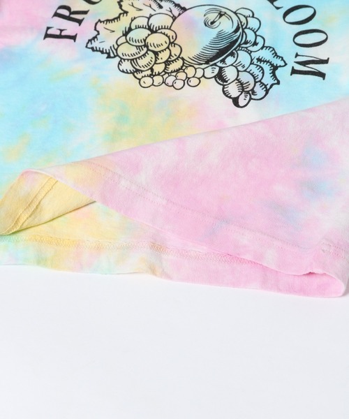 BAYFLOW（ベイフロー）の「【FRUIT OF THE LOOM(フルーツオブザルーム)】別注タイダイTee（Tシャツ/カットソー・キッズ・ピンク/イエロー・X-LARGE/LARGE/XX-LARGE/SMALL/MEDIUM）」の12枚目の写真