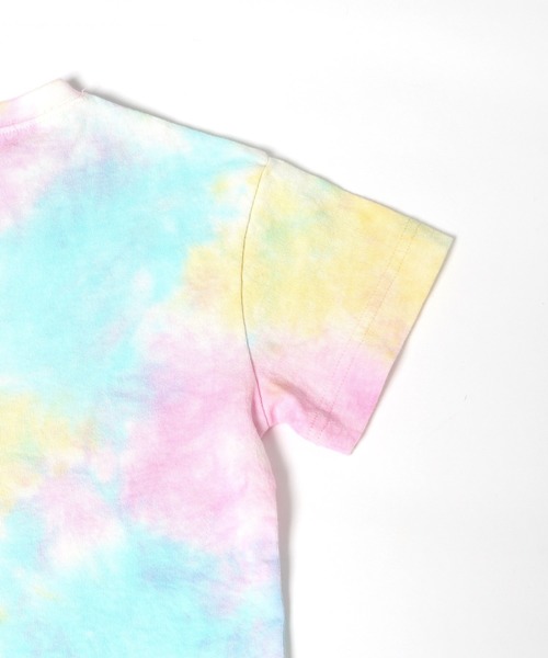BAYFLOW（ベイフロー）の「【FRUIT OF THE LOOM(フルーツオブザルーム)】別注タイダイTee（Tシャツ/カットソー・キッズ・ピンク/イエロー・X-LARGE/LARGE/XX-LARGE/SMALL/MEDIUM）」の14枚目の写真