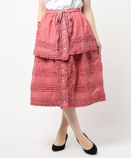 PINK HOUSE豪華フリルタブリエスカート 