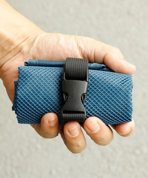 Nahe（ネーエ）の「nahe SHOPPER ネーエ ショッパー エコバッグ マルシェバッグ メッシュ ミニトート 折りたたみ S（エコバッグ/サブバッグ・メンズ・ホワイト/ブラック/レッド/イエロー/ブルー/グリーン/ベージュ/ライトブルー・FREE）」の16枚目の写真