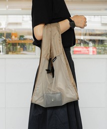 nahe（ネーエ）の「nahe SHOPPER ネーエ ショッパー エコバッグ マルシェバッグ メッシュ ミニトート 折りたたみ S（エコバッグ/サブバッグ）」