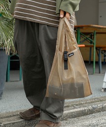 nahe（ネーエ）の「nahe SHOPPER ネーエ ショッパー エコバッグ マルシェバッグ メッシュ ミニトート 折りたたみ S（エコバッグ/サブバッグ）」