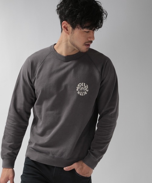 BAYFLOW(ベイフロー)の「スノーウォッシュインレイプルオーバー L/S(スウェット・メンズ・グリーン/ネイビー/ピンク/ブラウン/カーキ/オレンジ/チャコール・LARGE/MEDIUM/SMALL)」の2枚目の写真