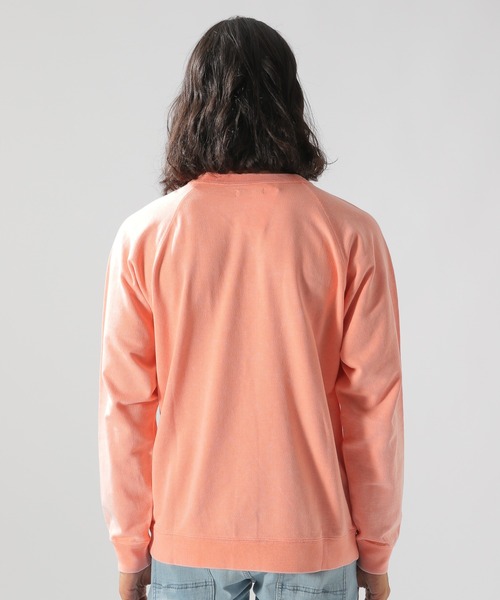 BAYFLOW(ベイフロー)の「スノーウォッシュインレイプルオーバー L/S(スウェット・メンズ・グリーン/ネイビー/ピンク/ブラウン/カーキ/オレンジ/チャコール・LARGE/MEDIUM/SMALL)」の10枚目の写真