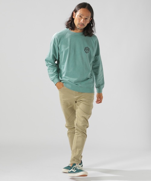 BAYFLOW(ベイフロー)の「スノーウォッシュインレイプルオーバー L/S(スウェット・メンズ・グリーン/ネイビー/ピンク/ブラウン/カーキ/オレンジ/チャコール・LARGE/MEDIUM/SMALL)」の14枚目の写真