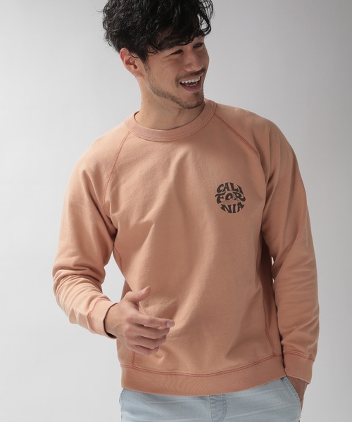 BAYFLOW(ベイフロー)の「スノーウォッシュインレイプルオーバー L/S(スウェット・メンズ・グリーン/ネイビー/ピンク/ブラウン/カーキ/オレンジ/チャコール・LARGE/MEDIUM/SMALL)」の9枚目の写真