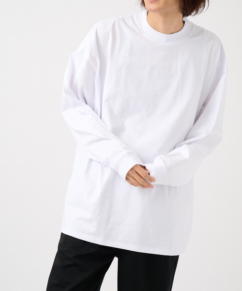 United Athle（ユナイテッドアスレ）の「【United Athle】5.6オンス ビッグシルエットロングスリーブTEE 長袖無地Tシャツ ロンT 5509（Tシャツ/カットソー・メンズ・ホワイト/ブラック/ベージュ/ネイビー/ダークグリーン/ライトブルー/ライトグレー/ライトパープル/スミクロ・S/M/L/XL）」の22枚目の写真