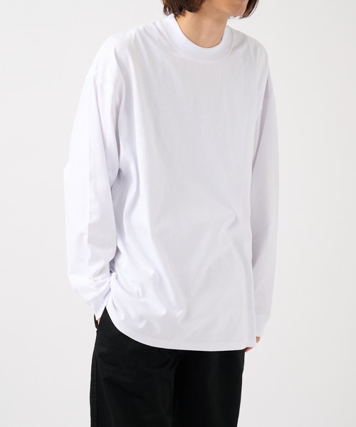 United Athle（ユナイテッドアスレ）の「【United Athle】5.6オンス ビッグシルエットロングスリーブTEE 長袖無地Tシャツ ロンT 5509（Tシャツ/カットソー・メンズ・ダークグリーン/ライトブルー/ライトグレー/ライトパープル/ネイビー/スミクロ/ホワイト/ブラック/ベージュ・L/M/S/XL）」の21枚目の写真