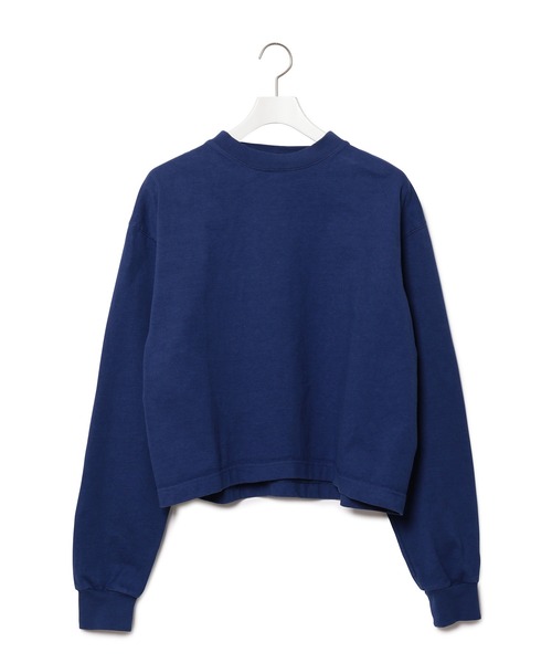 CAMBER(キャンバー)の「【CAMBER】別注Crew Long Tee Length Short(Tシャツ/カットソー・レディース・グリーン/ブルー系その他2/オレンジ系その他4・L)」の8枚目の写真