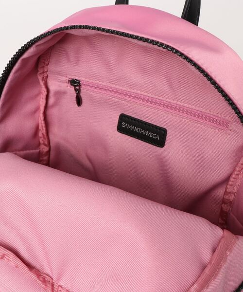 Samantha Vega ベルベットリュック グレー