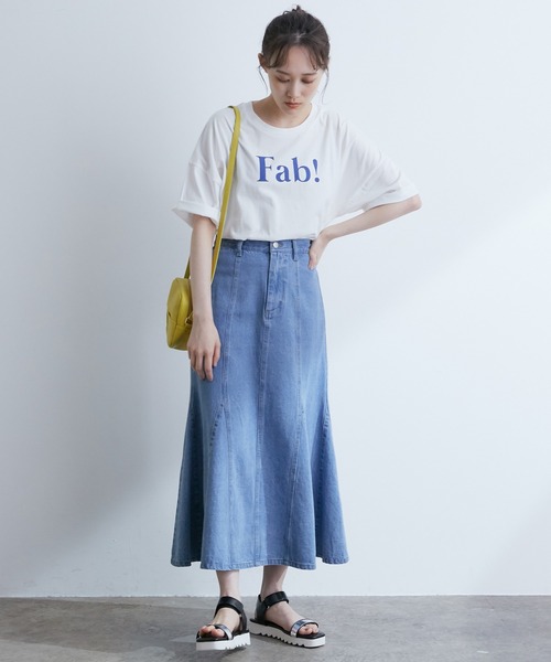 【WEB限定】デニムマーメイドスカート