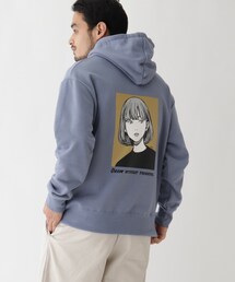 BASECONTROL（ベースコントロール）の「◆イラストレーター Mar 限定 プリントスウェットパーカー（パーカー）」