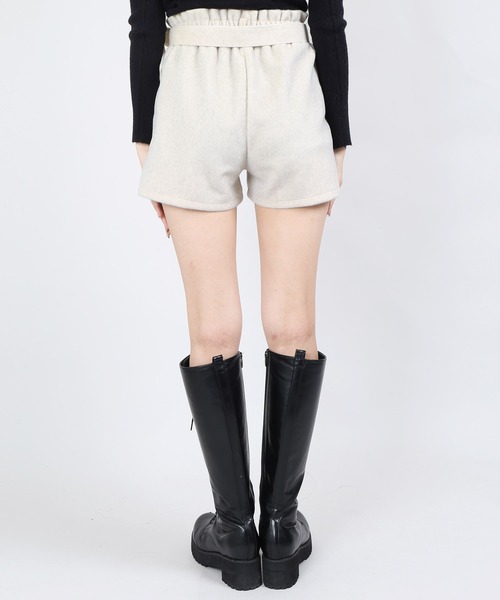 WC(ダブル シー)の「WC/【2点セット】ベルト付きショートパンツ(その他パンツ・レディース・ブラック/ブラウン/アイボリー・FREE)」の10枚目の写真