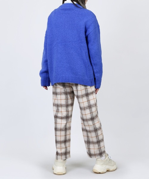 DING（ディング）の「DING/カラーセーター（ニット/セーター・レディース・ブルー/グリーン・FREE）」の3枚目の写真