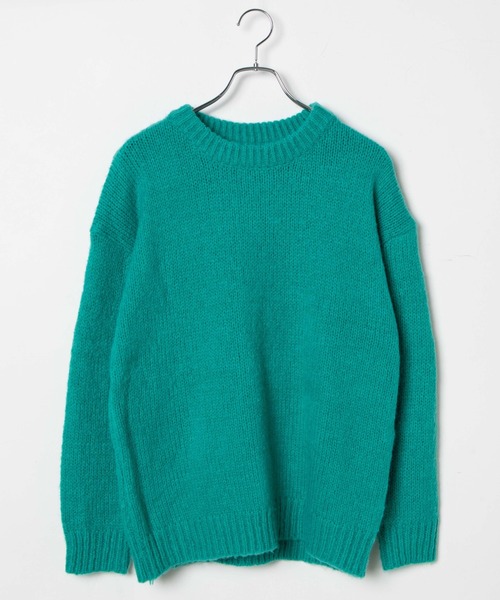 DING（ディング）の「DING/カラーセーター（ニット/セーター・レディース・ブルー/グリーン・FREE）」の11枚目の写真
