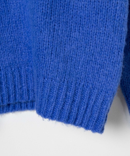 DING（ディング）の「DING/カラーセーター（ニット/セーター・レディース・ブルー/グリーン・FREE）」の8枚目の写真