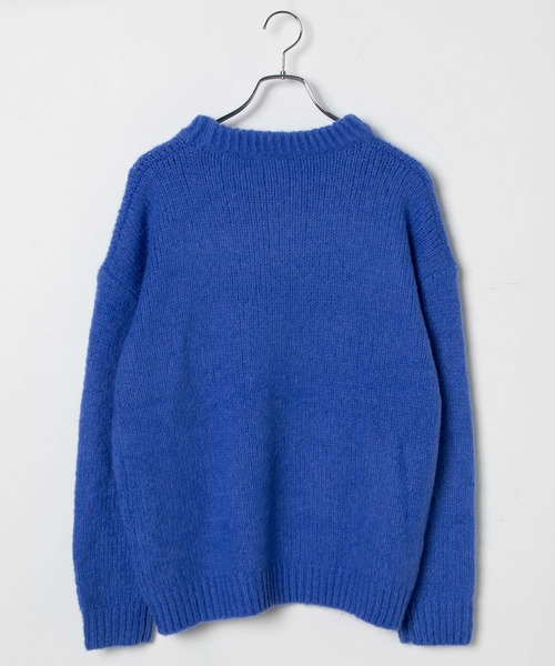 DING（ディング）の「DING/カラーセーター（ニット/セーター・レディース・ブルー/グリーン・FREE）」の4枚目の写真