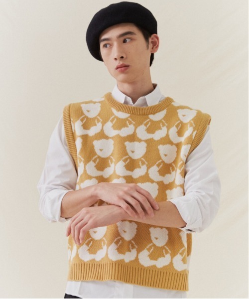 AQO STUDIO SPACE★関税込★A bare knit stadium jacket AQO STUDIO SPACE☆関税込☆A bare knit stadium jacket ジャケット