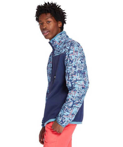 Timberland（ティンバーランド）の「メンズ プリンテッド パッカブル アノラック ジャケット（テーラードジャケット・メンズ・ダークブルー・SMALL/MEDIUM/LARGE/X-LARGE）」の4枚目の写真