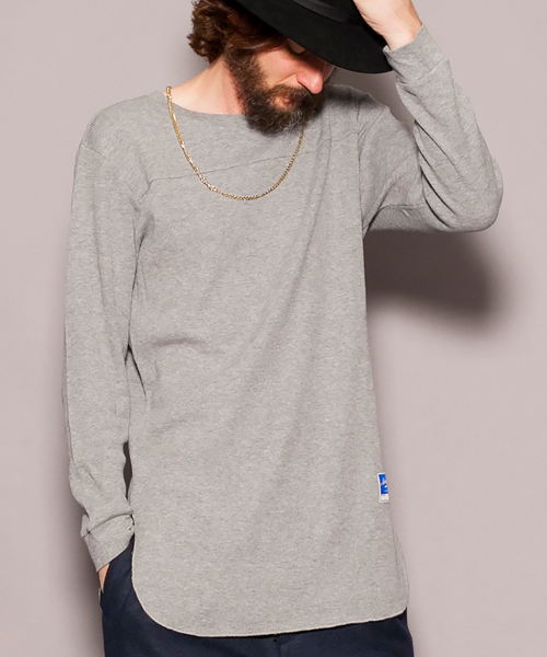 MONKEY TIME(モンキータイム)の「MT ∴ 30 サーマル ロング Tシャツ ◆(Tシャツ/カットソー・メンズ・ホワイト/ブラック/グレー・LARGE/SMALL/MEDIUM)」の3枚目の写真