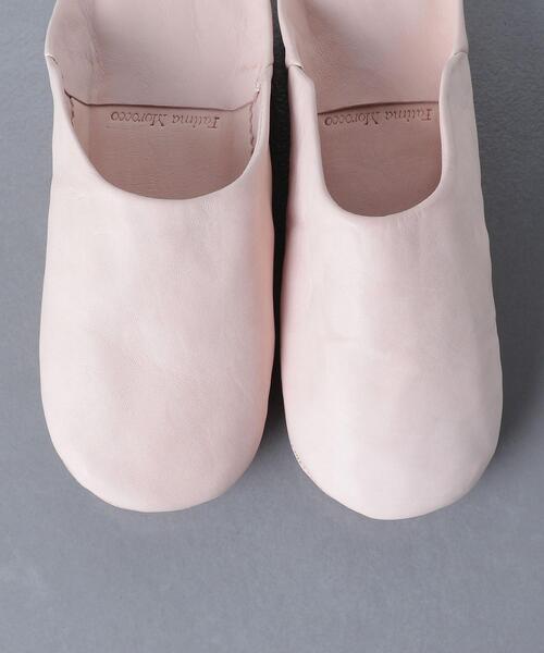 Fatima morocco(ファティマモロッコ)の「<Fatima Morocco(ファティマモロッコ)> バブーシュ(ルームシューズ/スリッパ・レディース・ホワイト/ブラック/ベージュ/シルバー・FREE)」の7枚目の写真