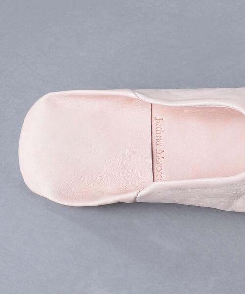 Fatima morocco(ファティマモロッコ)の「<Fatima Morocco(ファティマモロッコ)> バブーシュ(ルームシューズ/スリッパ・レディース・ホワイト/ブラック/ベージュ/シルバー・FREE)」の8枚目の写真