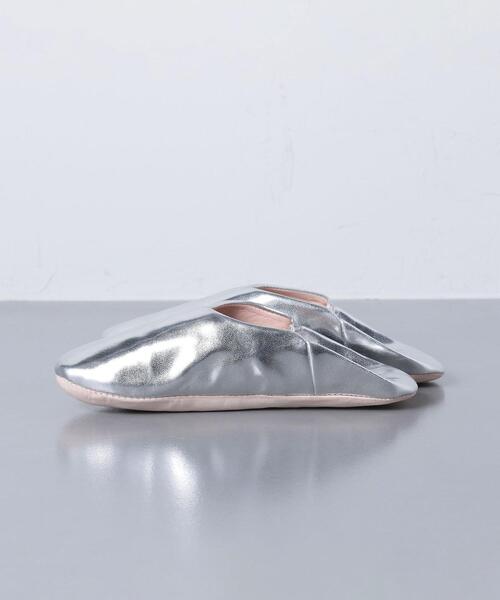 Fatima morocco(ファティマモロッコ)の「<Fatima Morocco(ファティマモロッコ)> バブーシュ(ルームシューズ/スリッパ・レディース・ホワイト/ブラック/ベージュ/シルバー・FREE)」の12枚目の写真