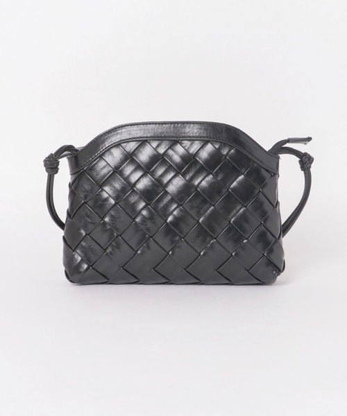 SENSE OF PLACE by URBAN RESEARCH（センスオブプレイスバイアーバンリサーチ）の「クロスメッシュショルダーバッグ（ショルダーバッグ・レディース・ブラック/シルバー/アイボリー・ONE）」の4枚目の写真