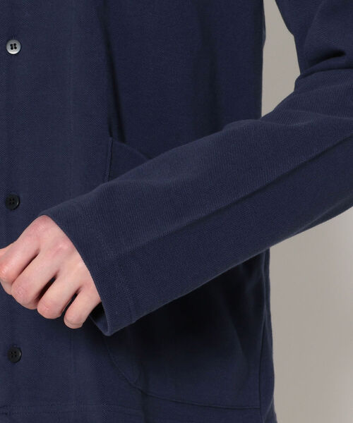 KATO`（カトー）の「KATO'/カトー　カノコクルーネックカーディガン（カーディガン/ボレロ・メンズ・ベージュ/ネイビー/カーキ・SMALL/MEDIUM/LARGE）」の8枚目の写真