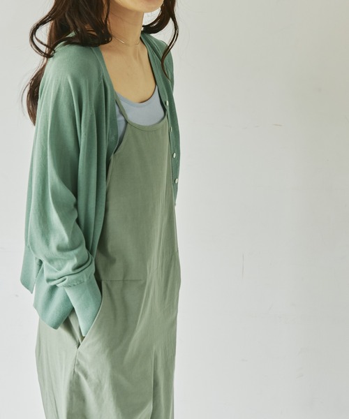 Liyoca(リヨカ)の「【Liyoca】ミリタリークロスサロペット(サロペット/オーバーオール・レディース・ブラック/カーキ/ライトベージュ・FREE)」の22枚目の写真