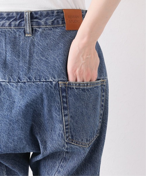 JOURNAL STANDARD relume（ジャーナルスタンダード　レリューム）の「【REMAIN STUDIO/リメインスタジオ】 サルエルデニム（デニムパンツ・レディース・ブルー・34/36）」の12枚目の写真