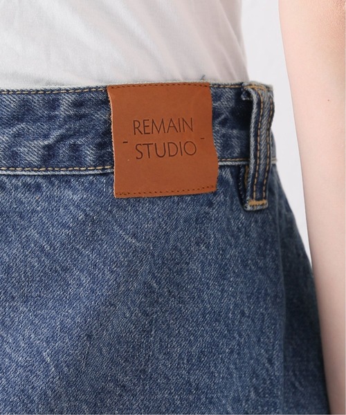 JOURNAL STANDARD relume（ジャーナルスタンダード　レリューム）の「【REMAIN STUDIO/リメインスタジオ】 サルエルデニム（デニムパンツ・レディース・ブルー・34/36）」の3枚目の写真