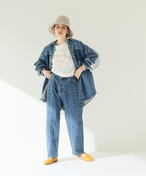 JOURNAL STANDARD relume（ジャーナルスタンダード　レリューム）の「【REMAIN STUDIO/リメインスタジオ】 サルエルデニム（デニムパンツ・レディース・ブルー・34/36）」の22枚目の写真