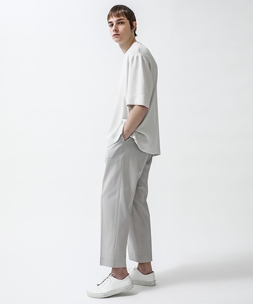 即完売モデル クルニ☆ジョーゼットプルオーバーTシャツ 入手困難 希少デザイン セール】ジョーゼット ショート スリーブ プルオーバー（Tシャツ