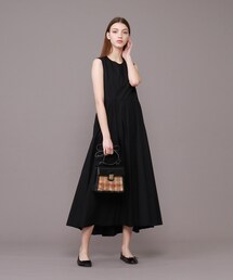 DRESSTERIOR | 【BAILA7月号/otonaMUSE5月号掲載】コットンシルクフレアワンピース(ワンピース)