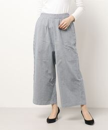 Samansa Mos2 | 35th刺繍入ワイドストレートパンツ(その他パンツ)