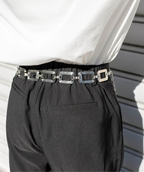 RASVOA（ラスボア）の「スクエアシルバーベルト（ベルト・レディース・シルバー・FREE）」の13枚目の写真