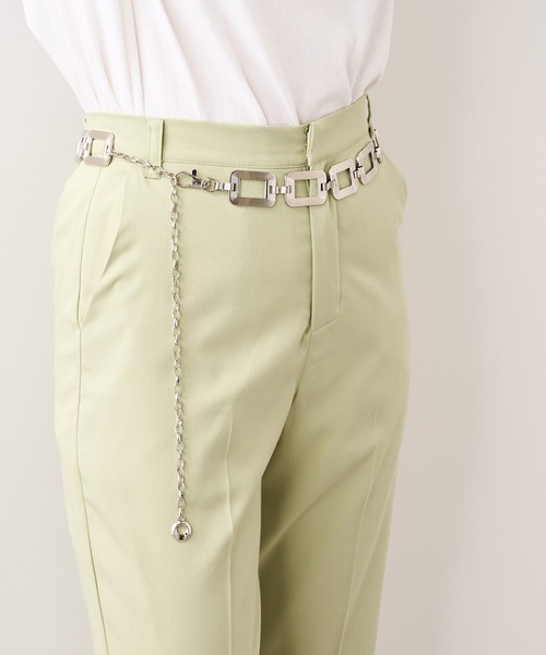 RASVOA（ラスボア）の「スクエアシルバーベルト（ベルト・レディース・シルバー・FREE）」の4枚目の写真