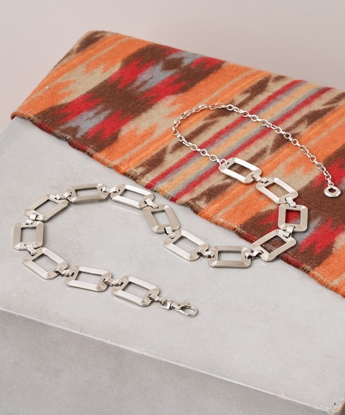 RASVOA（ラスボア）の「スクエアシルバーベルト（ベルト・レディース・シルバー・FREE）」の18枚目の写真