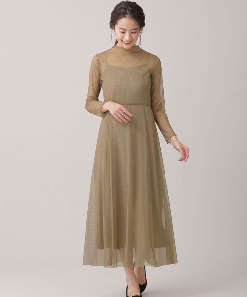 大切な ワンピース ドレス Kaene カエン のワンピース Kaene ラメチュールメロウワンピース 671 を購入できます Nano Universekaene ラメチュールメロウワンピース ワンピース Kaene カエン のファッション