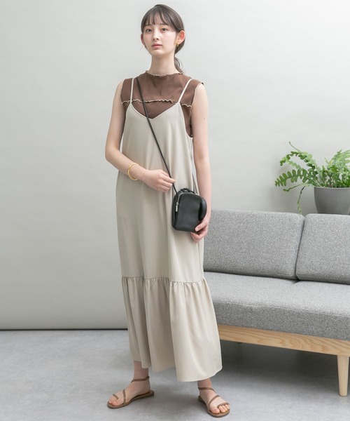 UR Lab.（アーバンリサーチラボ）の「配色メロートップス（Tシャツ/カットソー・レディース・ブラック/モカ/ベージュ・FREE）」の10枚目の写真