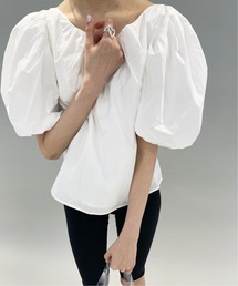 DESIGNERS REMIX パフスリーブブラウス