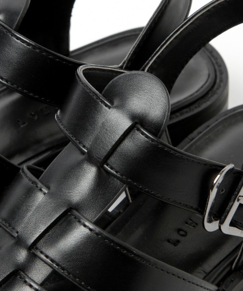 LOWRYS FARM(ローリーズファーム)の「グルカサンダル 948013(サンダル・レディース・オフホワイト/ブラック・MEDIUM/LARGE)」の14枚目の写真