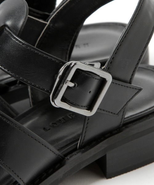 LOWRYS FARM(ローリーズファーム)の「グルカサンダル 948013(サンダル・レディース・オフホワイト/ブラック・MEDIUM/LARGE)」の17枚目の写真