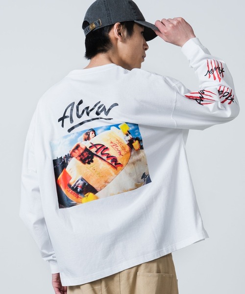 WEGO（ウィゴー）の「∴WEGO/別注SKATEプリントロンT（Tシャツ/カットソー・メンズ・その他1/その他6/その他2/その他5/その他4/その他3・MEDIUM/LARGE）」の2枚目の写真