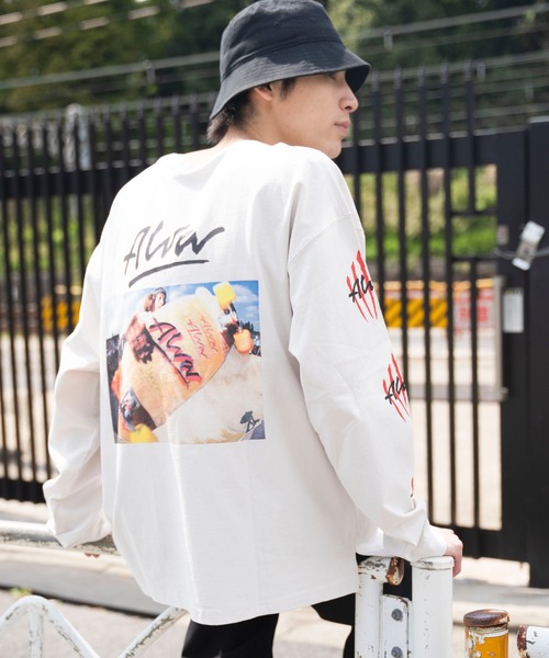 WEGO（ウィゴー）の「∴WEGO/別注SKATEプリントロンT（Tシャツ/カットソー・メンズ・その他1/その他6/その他2/その他5/その他4/その他3・MEDIUM/LARGE）」の3枚目の写真