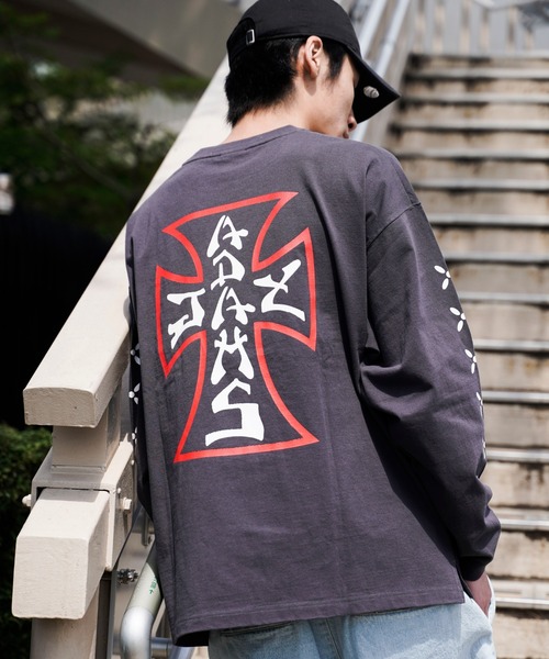 WEGO（ウィゴー）の「∴WEGO/別注SKATEプリントロンT（Tシャツ/カットソー・メンズ・その他1/その他6/その他2/その他5/その他4/その他3・MEDIUM/LARGE）」の4枚目の写真