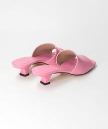 INSCRIRE（アンスクリア）の「＜INSCRIRE＞レザースクエアソール